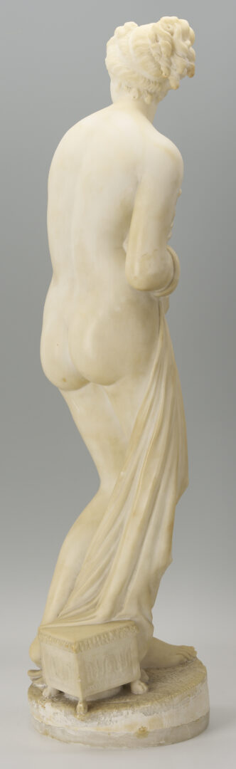 Lot 279: Pietro Bazzanti Marble Sculpture, Venus Italica After Canova, 19th C.