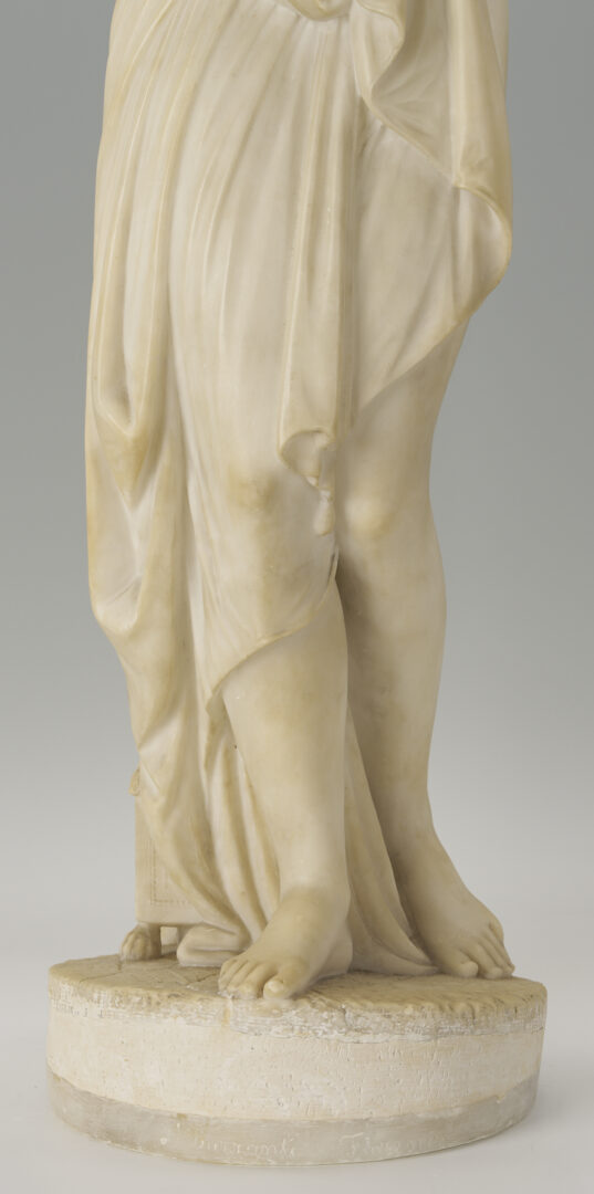 Lot 279: Pietro Bazzanti Marble Sculpture, Venus Italica After Canova, 19th C.