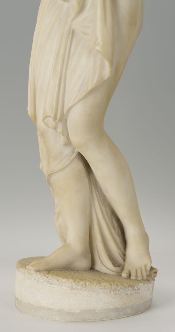 Lot 279: Pietro Bazzanti Marble Sculpture, Venus Italica After Canova, 19th C.