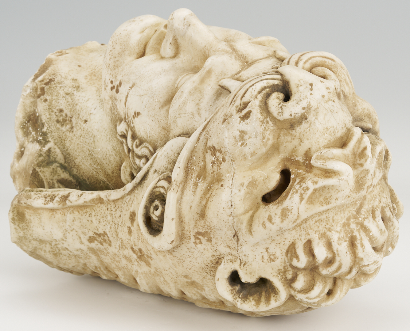 Lot 280: Marble Sculpture of Hercules Wearing the Nemean Lion Skin, Mithridates VI