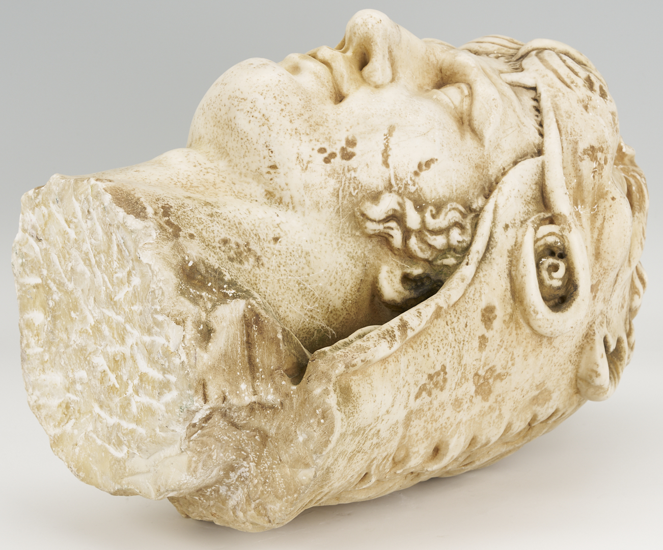 Lot 280: Marble Sculpture of Hercules Wearing the Nemean Lion Skin, Mithridates VI