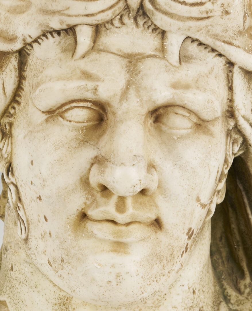 Lot 280: Marble Sculpture of Hercules Wearing the Nemean Lion Skin, Mithridates VI