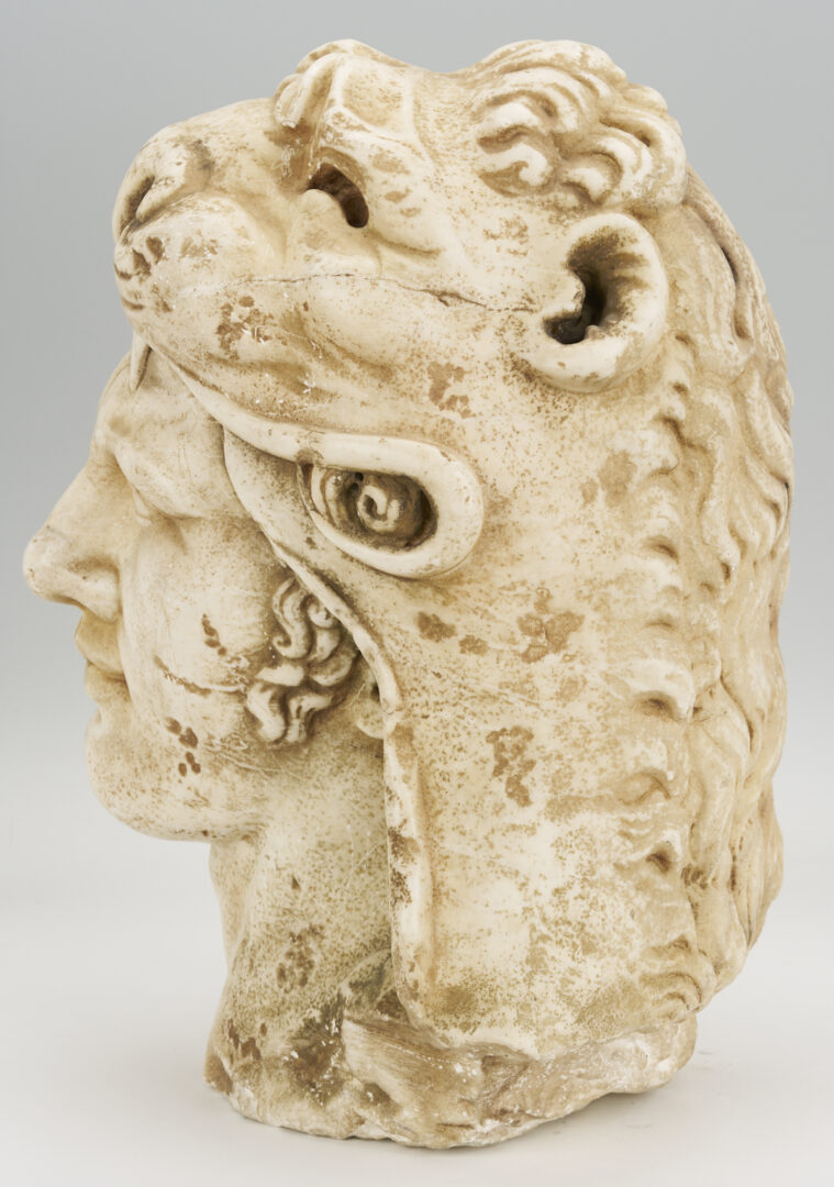 Lot 280: Marble Sculpture of Hercules Wearing the Nemean Lion Skin, Mithridates VI