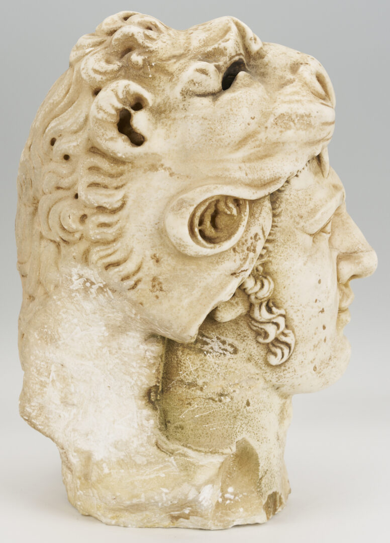 Lot 280: Marble Sculpture of Hercules Wearing the Nemean Lion Skin, Mithridates VI