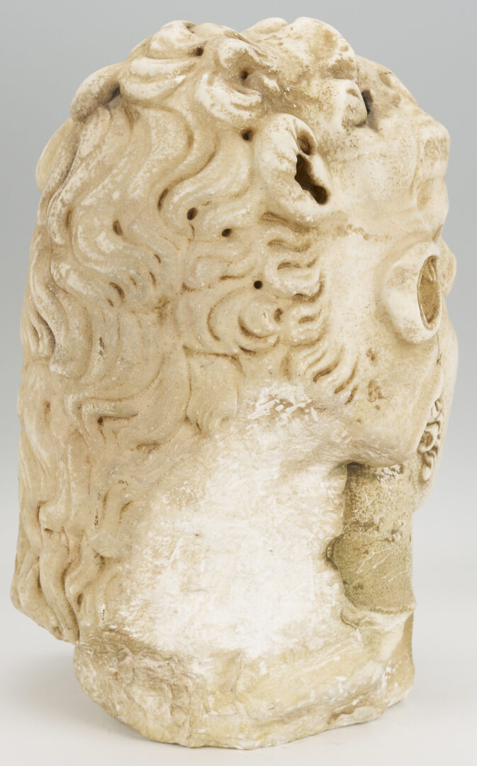 Lot 280: Marble Sculpture of Hercules Wearing the Nemean Lion Skin, Mithridates VI