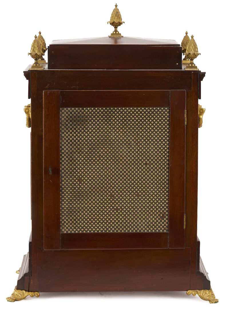 Lot 283: Edwardian Triple Fusee 8 Bell Bracket Clock with Ormolu Mounts