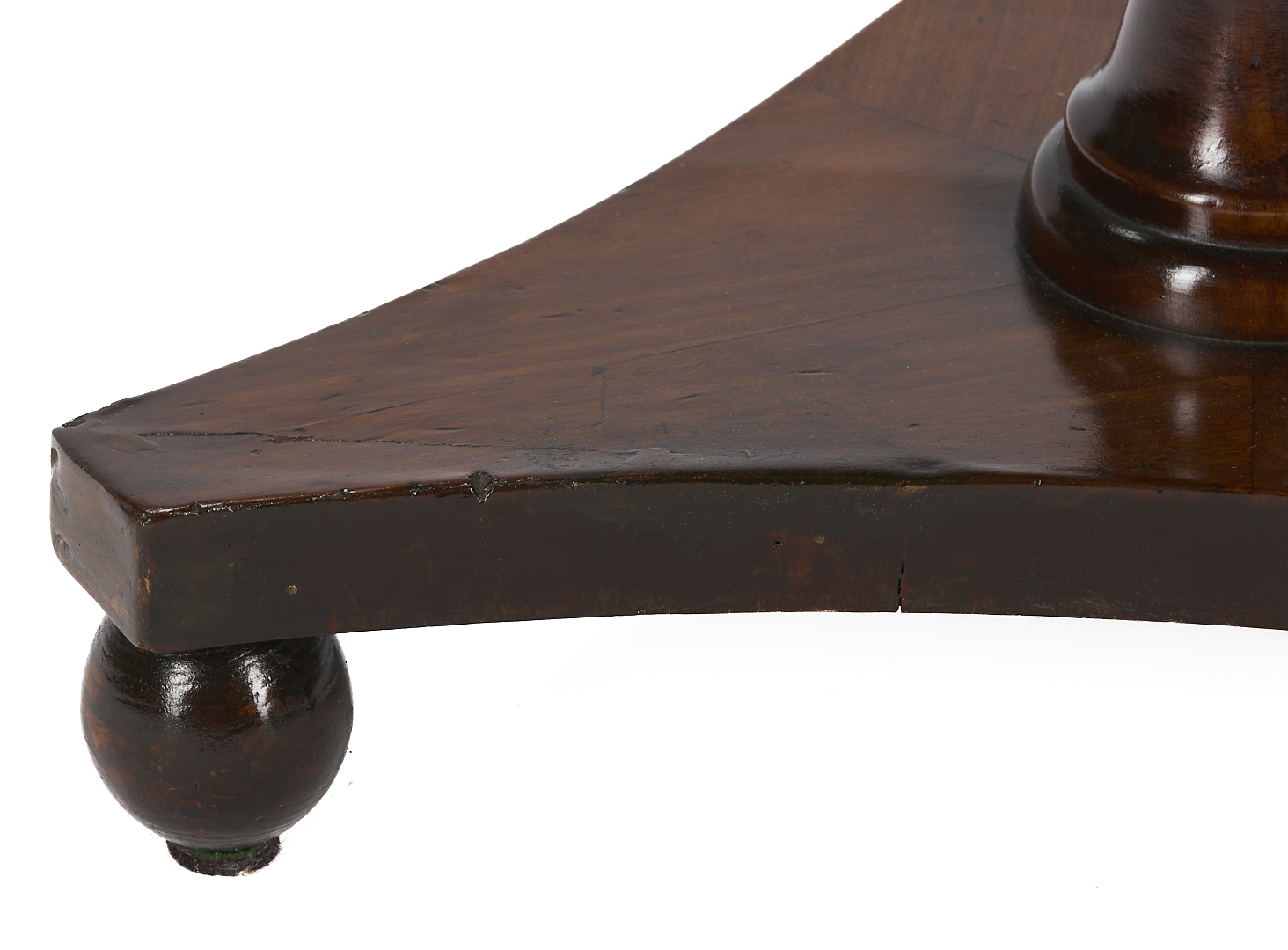 Lot 285: English Mahogany Plant or Wine Stand & Decanter Box