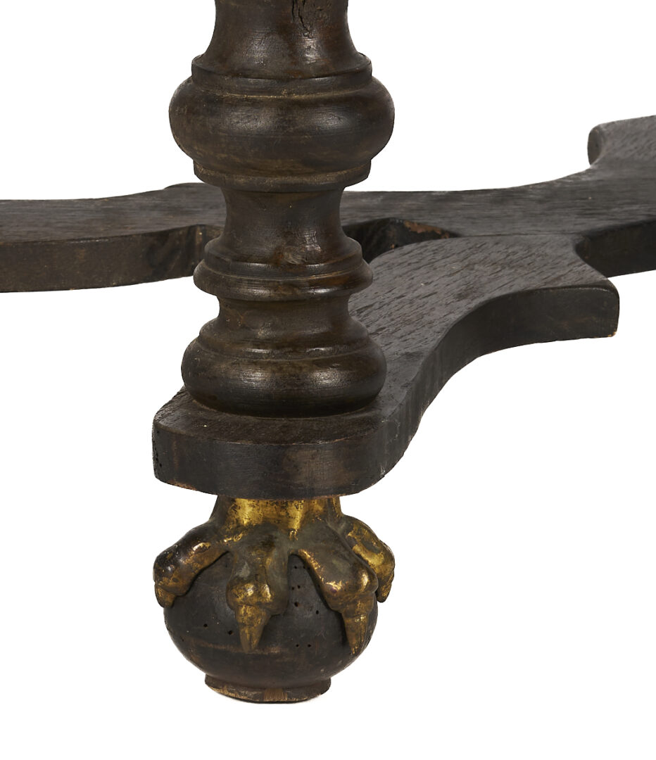 Lot 289: Antique Continental Tortoiseshell Vitrine on Stand
