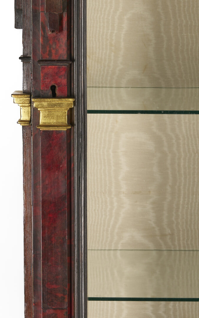 Lot 289: Antique Continental Tortoiseshell Vitrine on Stand
