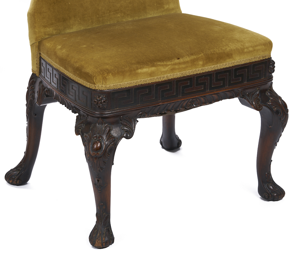 Lot 291: Set of 12 Georgian Style Upholstered Dining Chairs