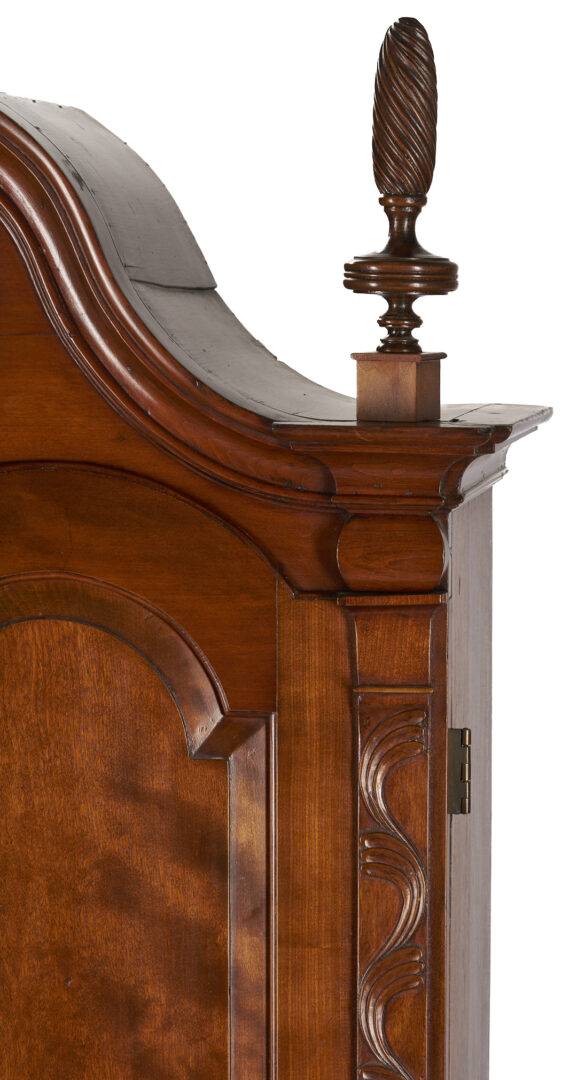 Lot 295: New England Chippendale Block Front Desk and Bookcase , ref. Nutting fig. 697