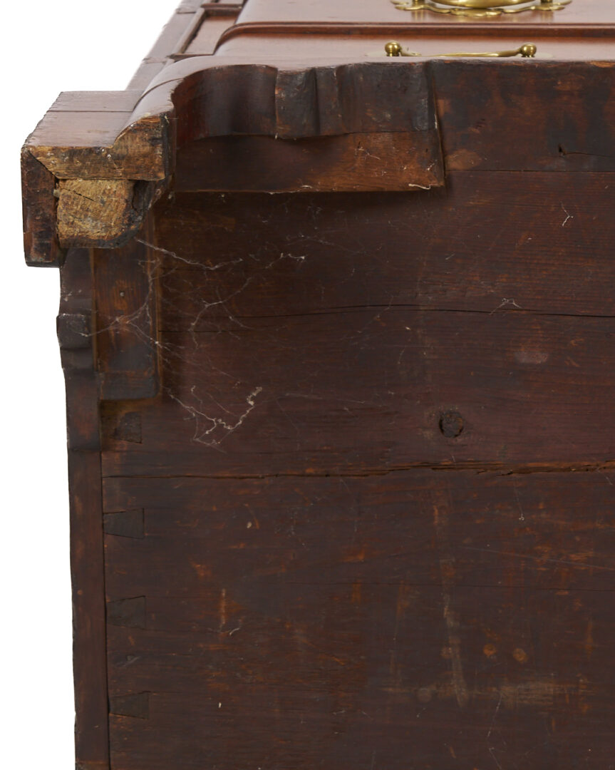 Lot 295: New England Chippendale Block Front Desk and Bookcase , ref. Nutting fig. 697