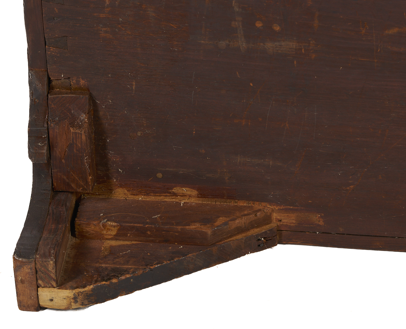 Lot 295: New England Chippendale Block Front Desk and Bookcase , ref. Nutting fig. 697