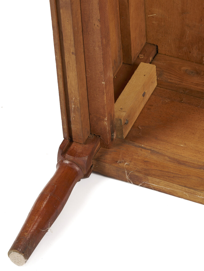 Lot 298: Rare Canterbury Shaker Post-and-Panel Blanket Chest