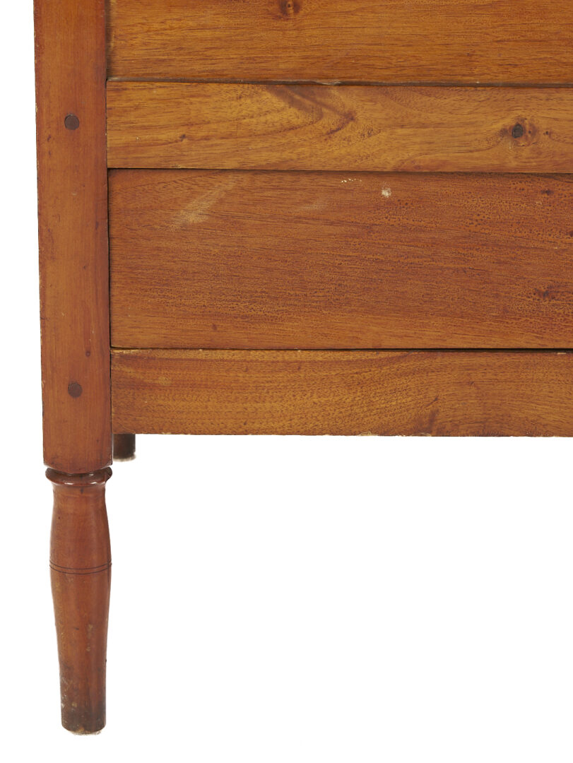 Lot 298: Rare Canterbury Shaker Post-and-Panel Blanket Chest