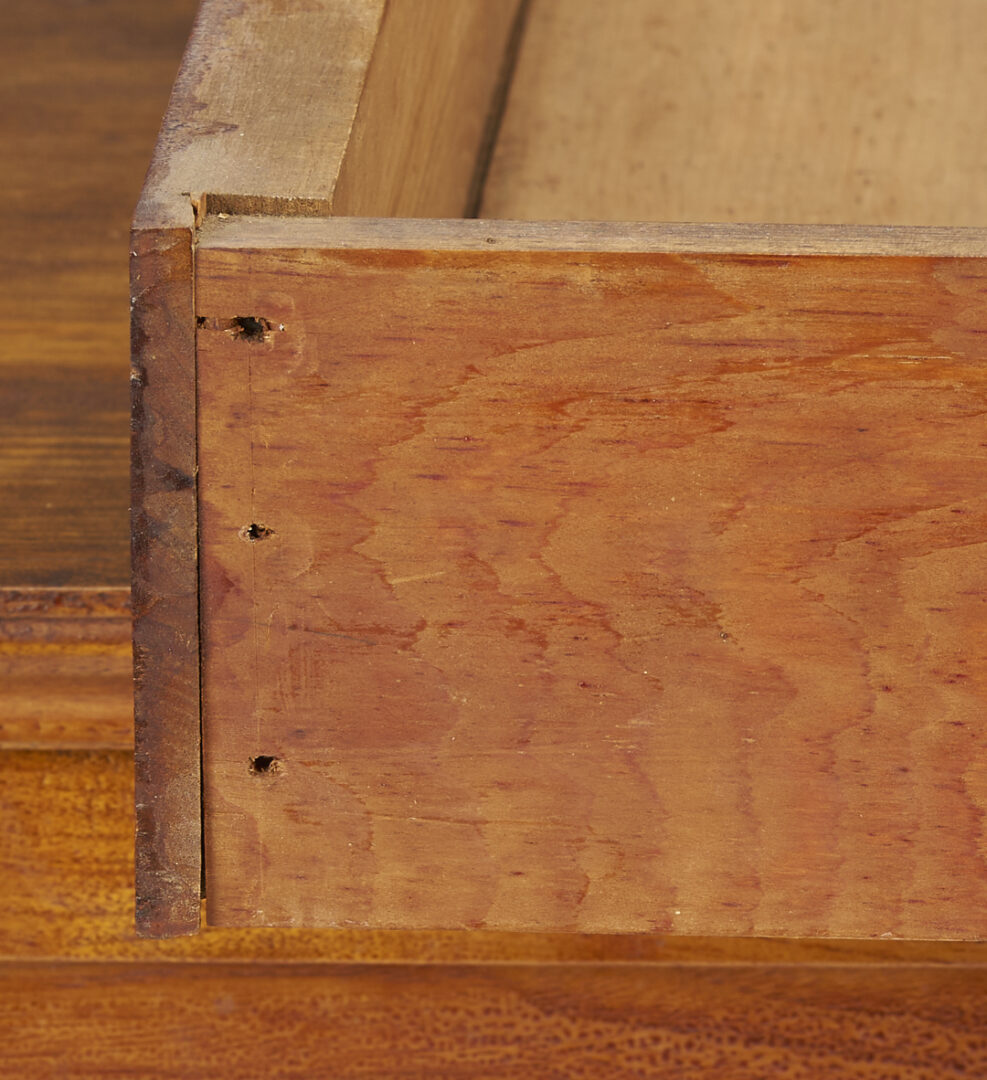Lot 298: Rare Canterbury Shaker Post-and-Panel Blanket Chest