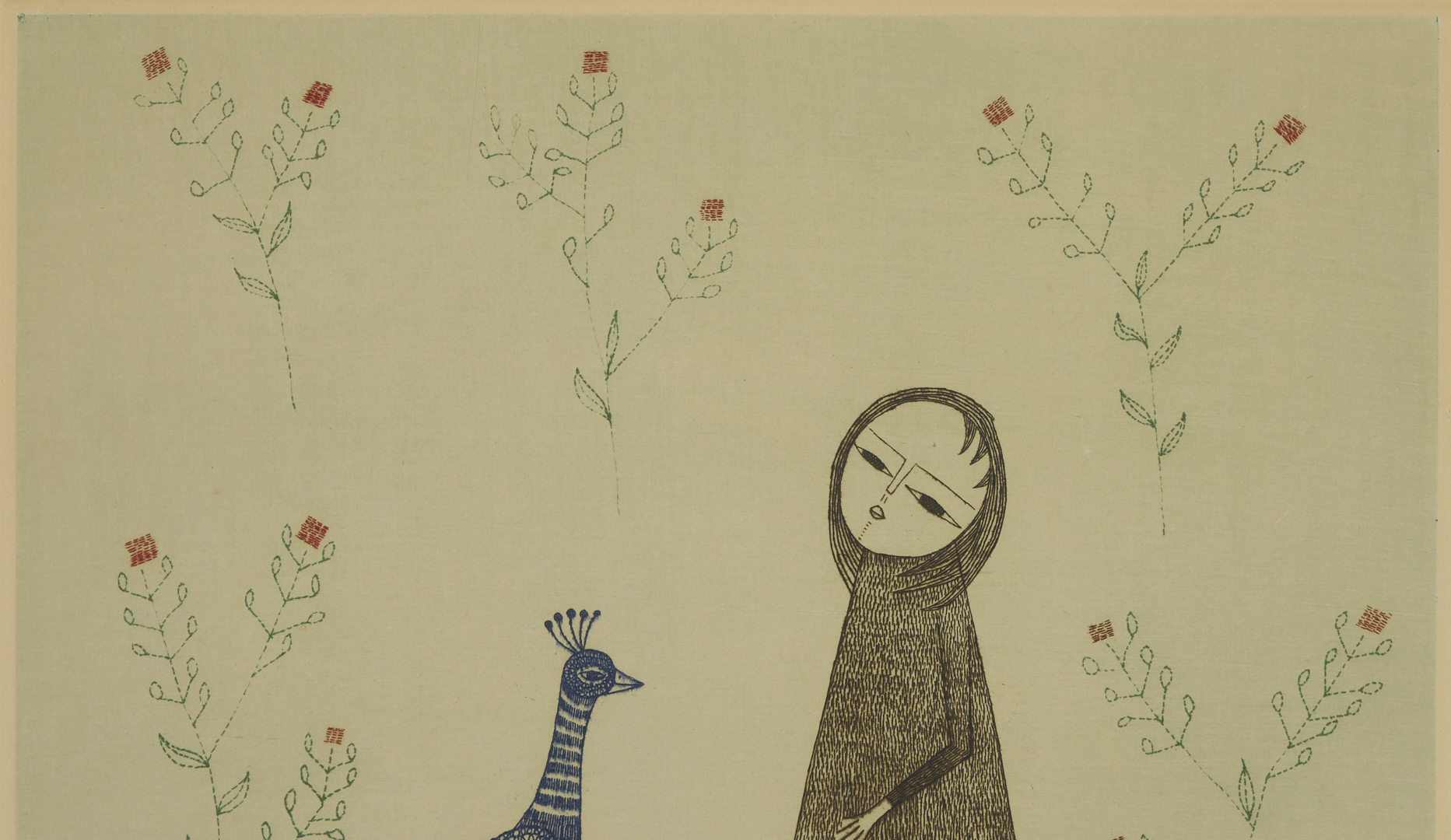Lot 29: 3 Keiko Minami Figural Aquatint Etchings