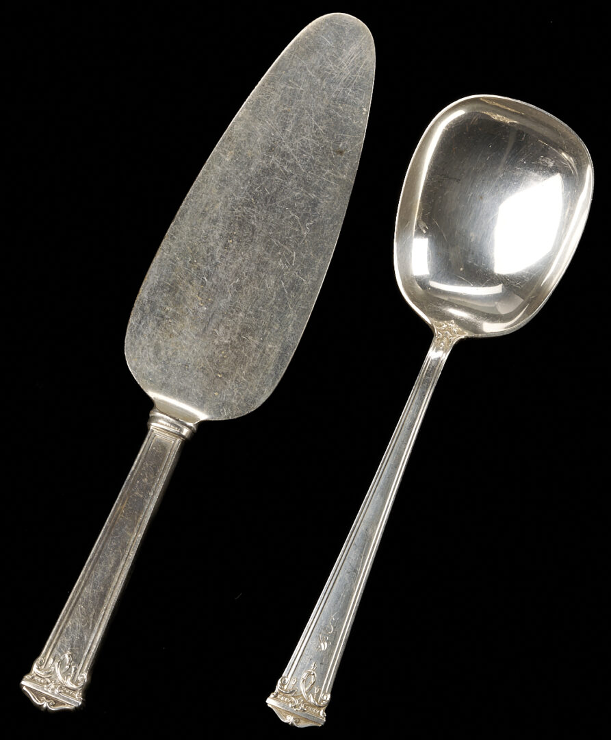 Lot 306: 104 Pcs. International Trianon Sterling Silver Flatware