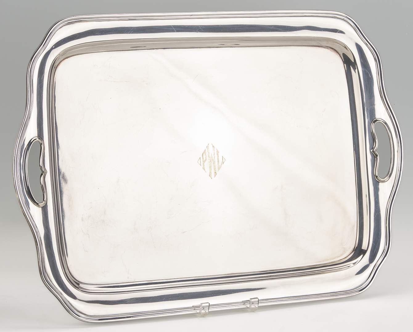 Lot 309: Gorham Fairfax 5 pc Sterling Tea Set w/ S/P Tray