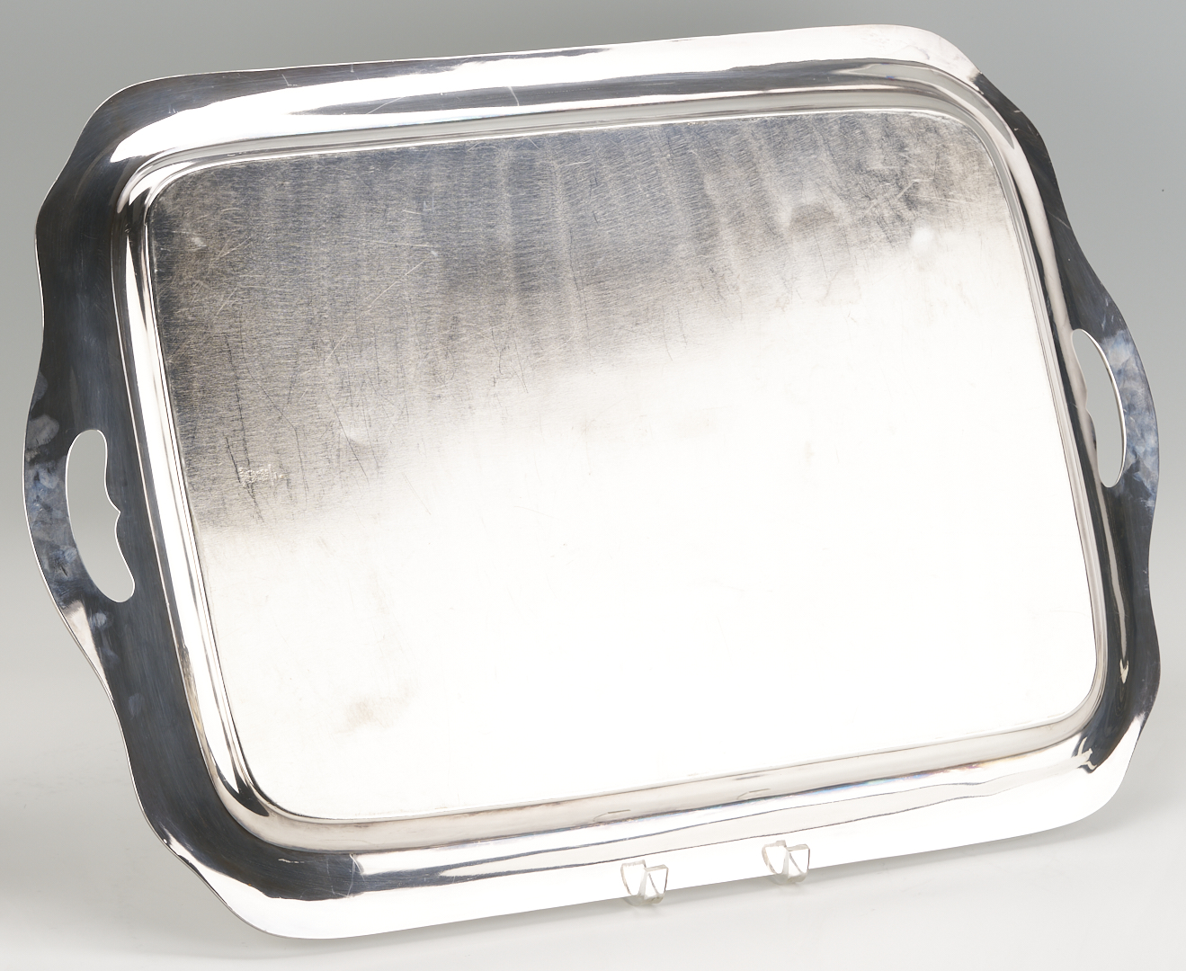 Lot 309: Gorham Fairfax 5 pc Sterling Tea Set w/ S/P Tray