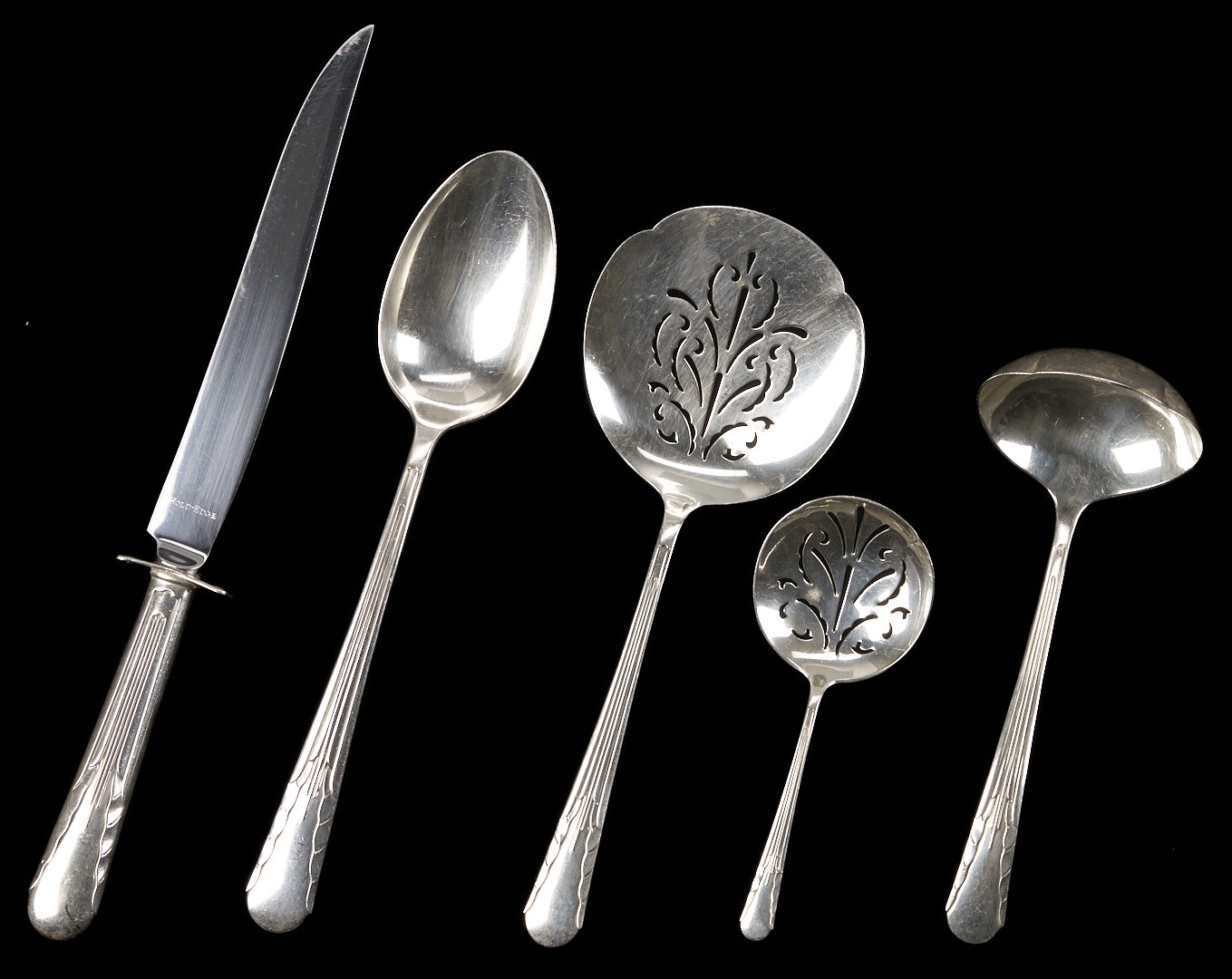 Lot 310: 67 Pcs. International Sterling Flatware
