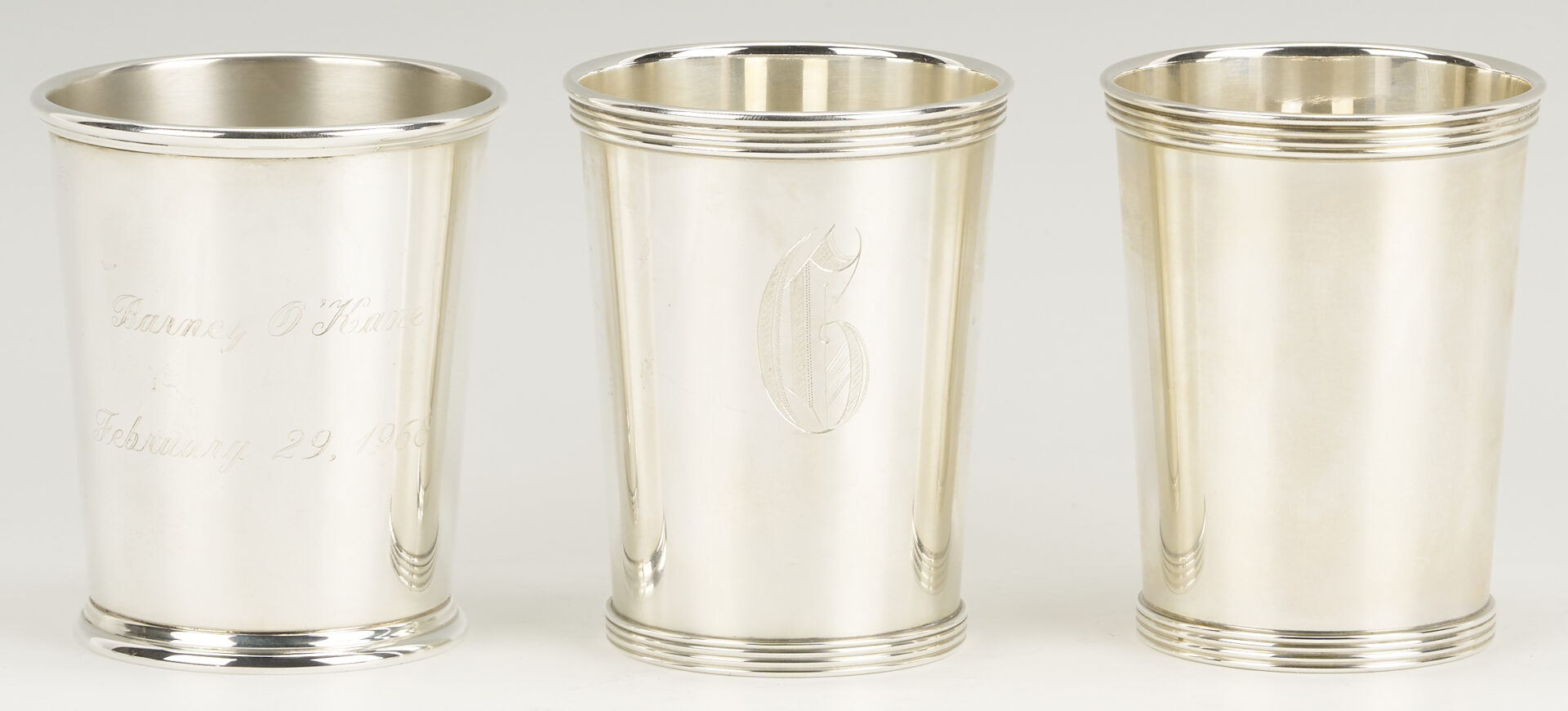 Lot 322: 12 Sterling Silver Julep Cups, International & Kirk