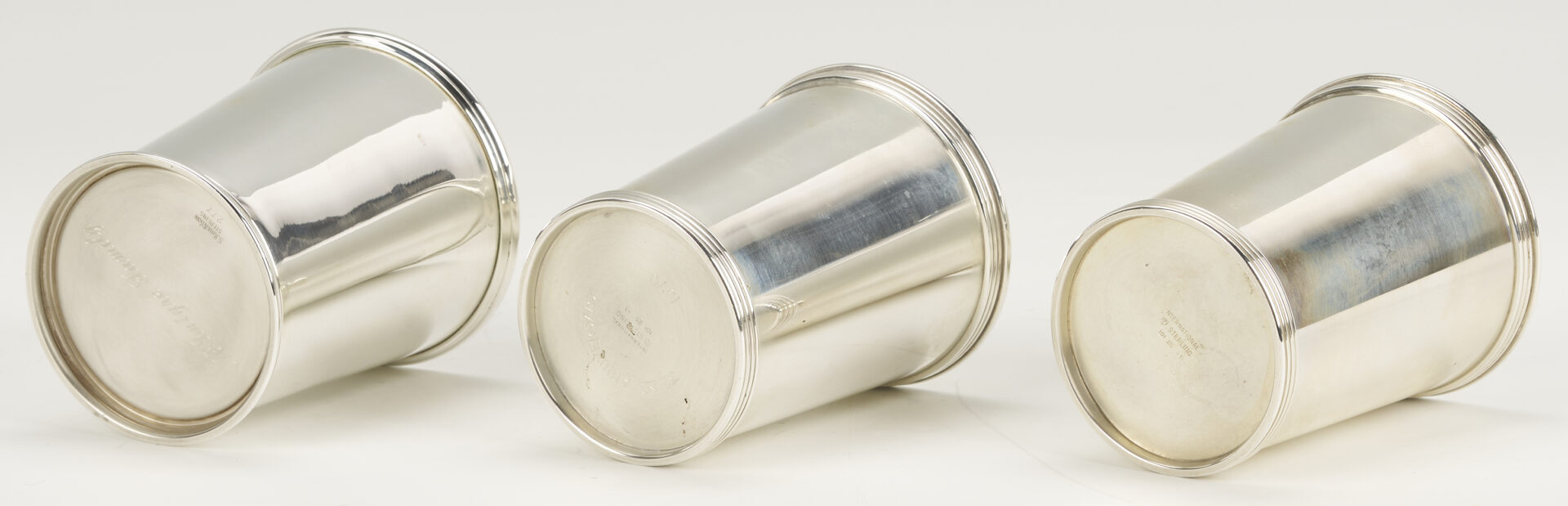 Lot 322: 12 Sterling Silver Julep Cups, International & Kirk