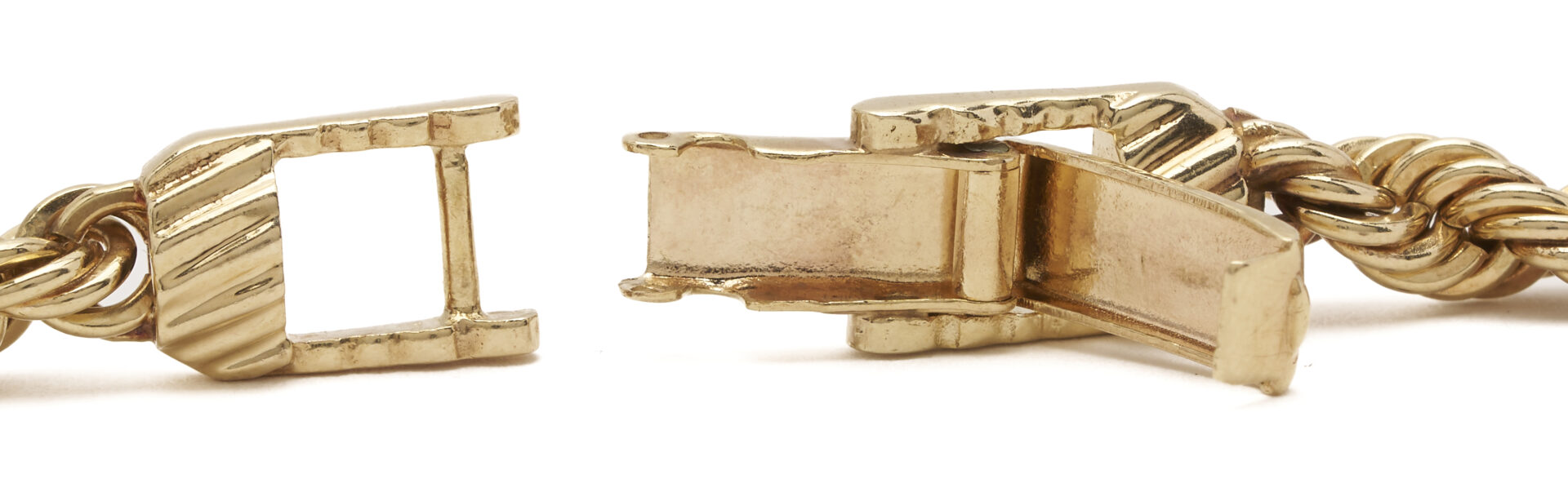 Lot 324: Ladies’ 14K Yellow Gold Rope Necklace