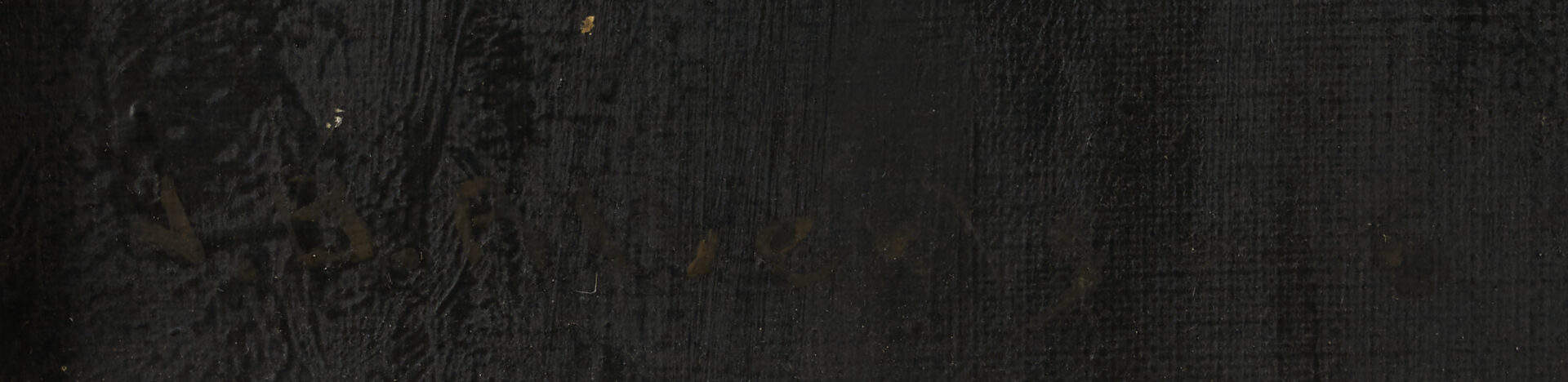 Lot 363: John Alberts O/C Portrait of a Woman in Black