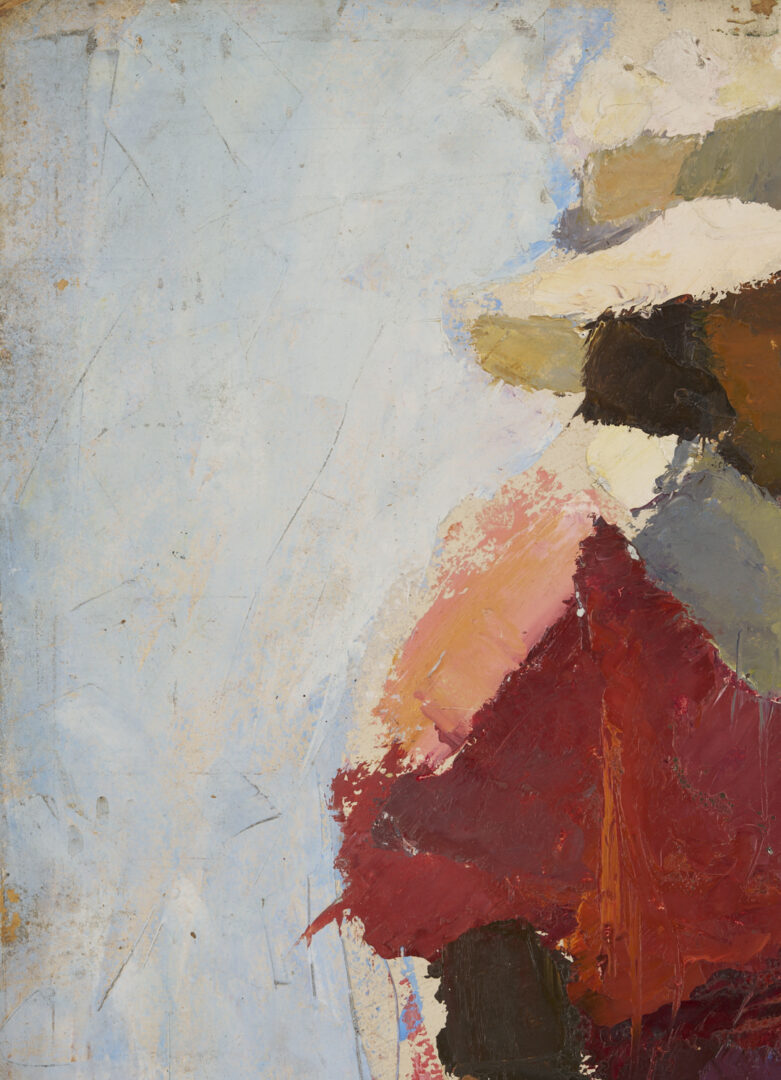 Lot 365: “Mud Head” Painting, school of Charles Webster Hawthorne, Cape Cod