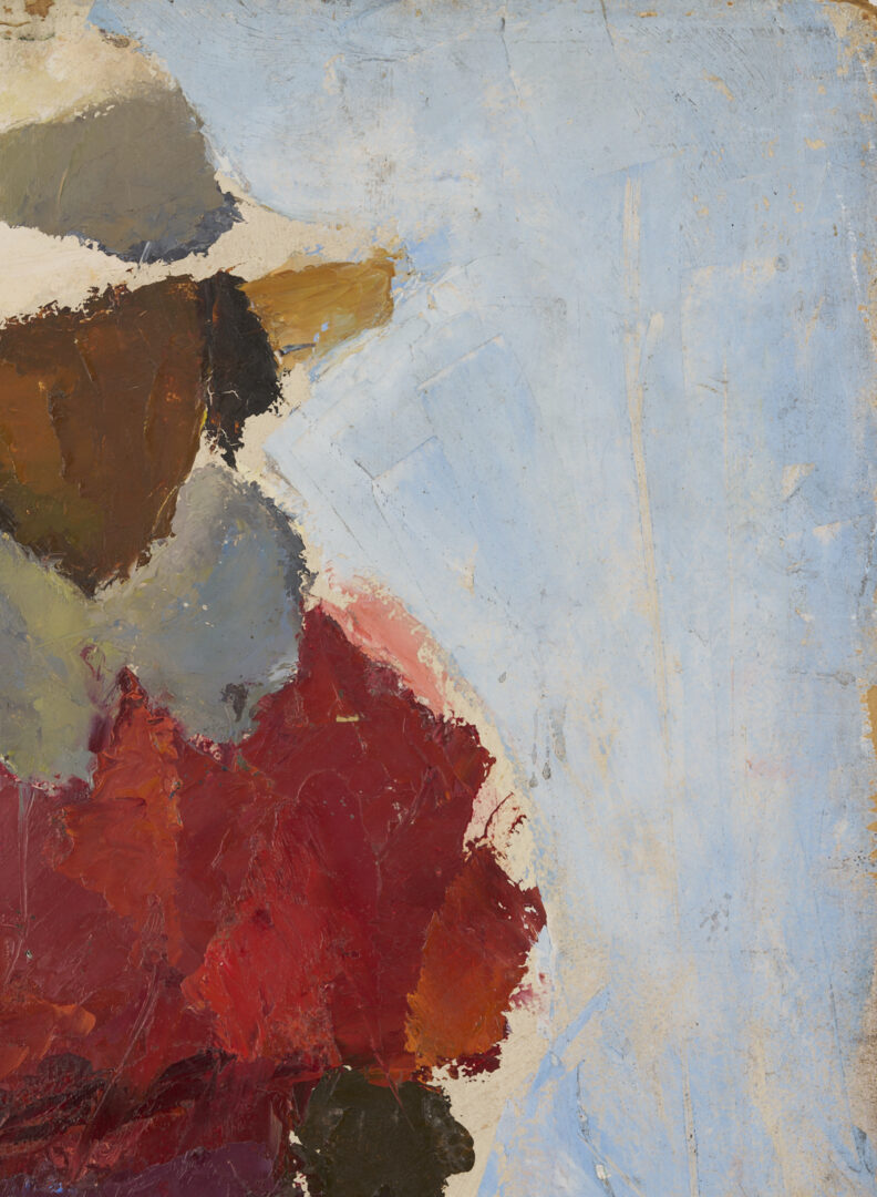 Lot 365: “Mud Head” Painting, school of Charles Webster Hawthorne, Cape Cod