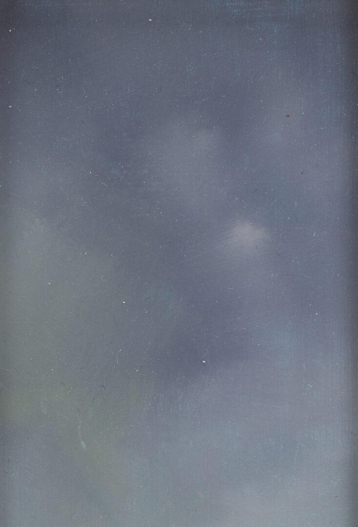 Lot 368: Small Anne Packard Oil on Board Painting, Lone Sailboat