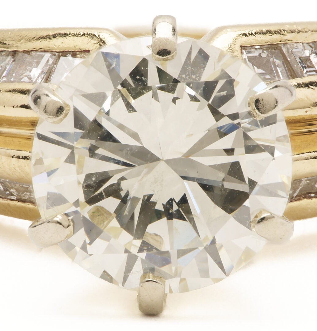 Lot 36: Ladies’ 5.86 Carat Diamond Ring, GIA Report