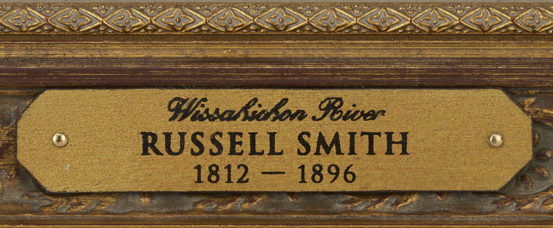 Lot 371: Russell Smith Landscape O/C,  Wissahickon River