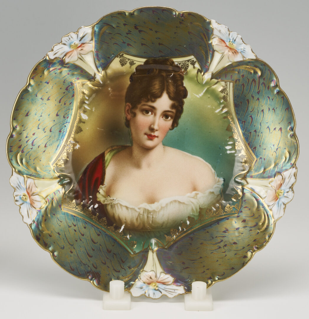Lot 382: 4 RS Prussia Plates, Incl. Seasons