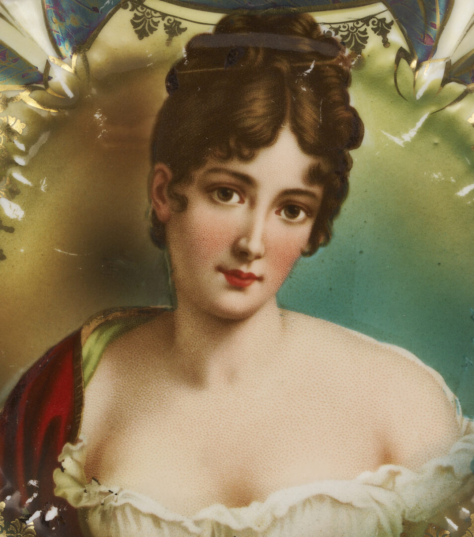 Lot 382: 4 RS Prussia Plates, Incl. Seasons