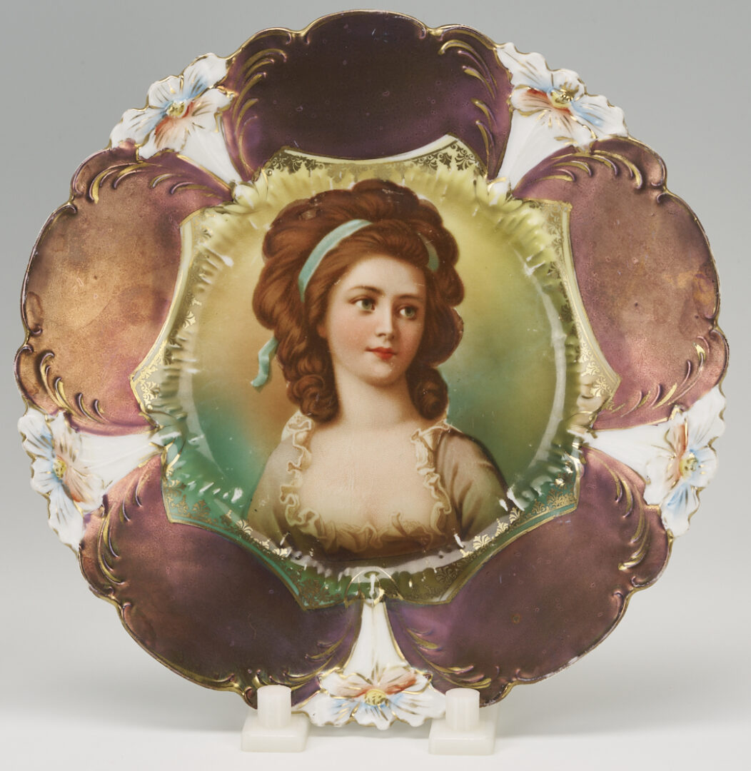 Lot 382: 4 RS Prussia Plates, Incl. Seasons