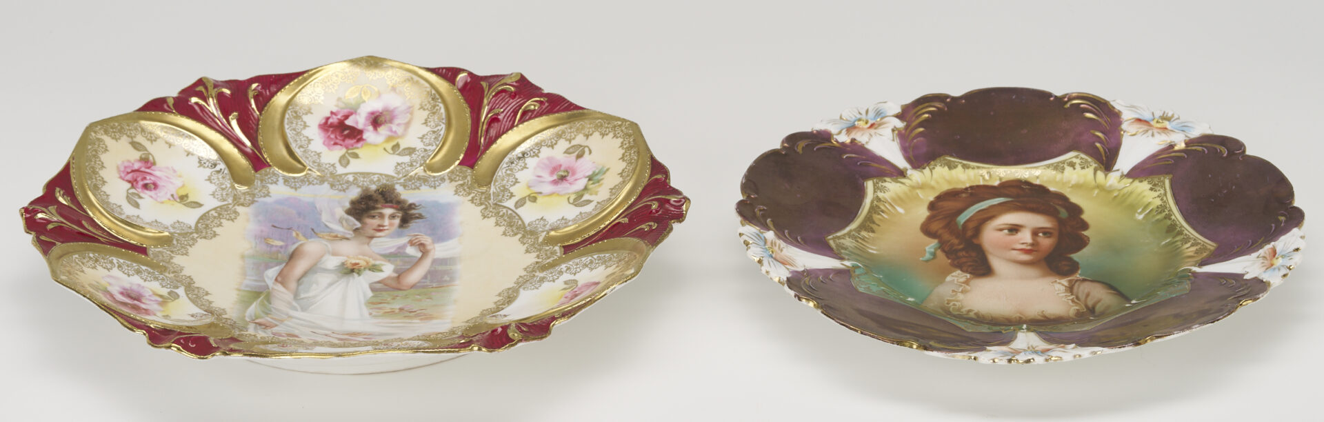 Lot 382: 4 RS Prussia Plates, Incl. Seasons