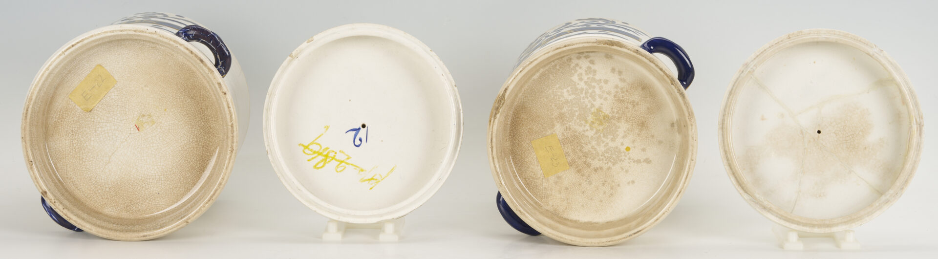 Lot 388: 3 Antique Apothecary Jars: Leeches, Honey, Tamarinds