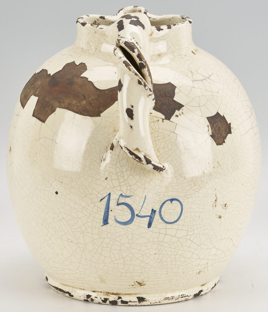 Lot 391: Italian Majolica Albarello or Pharmacy Jug, dated 1540