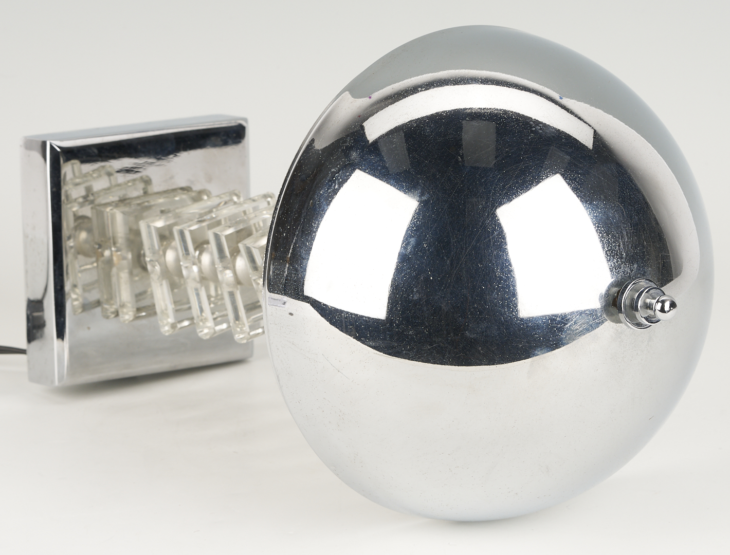Lot 407: French Art Deco Table Lamp, Style of Jacques Adnet
