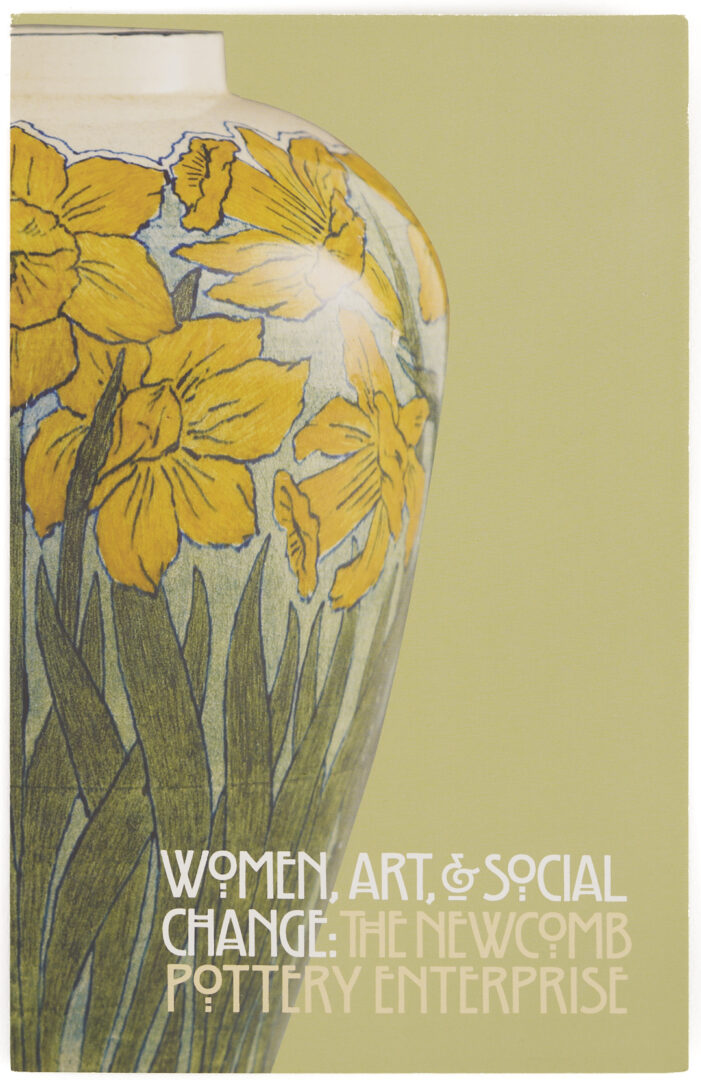 Lot 411: Exhibited Newcomb College Daffodil Vase, c. 1897