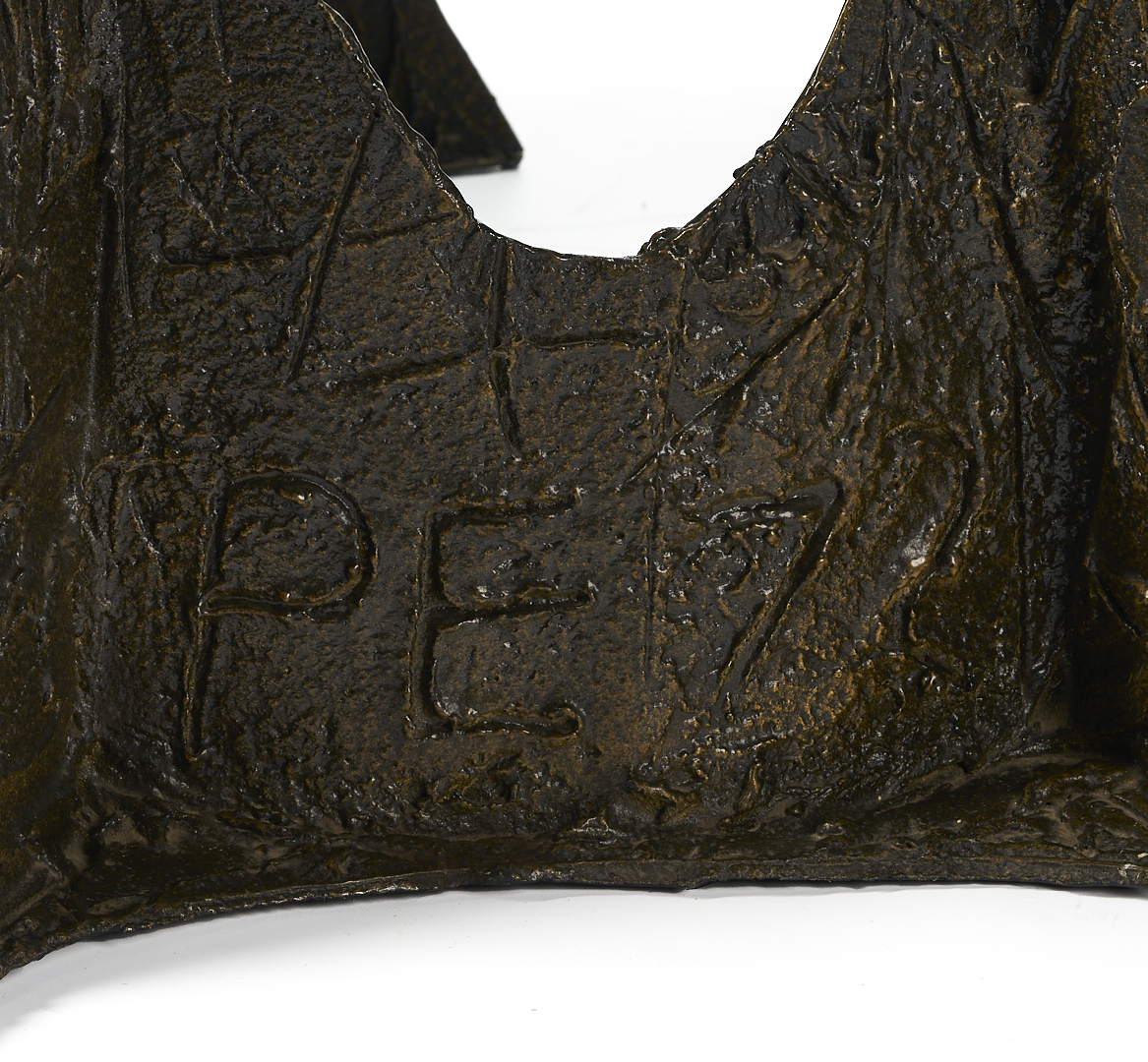 Lot 419: Paul Evans Bronze Stalagmite Dining Table