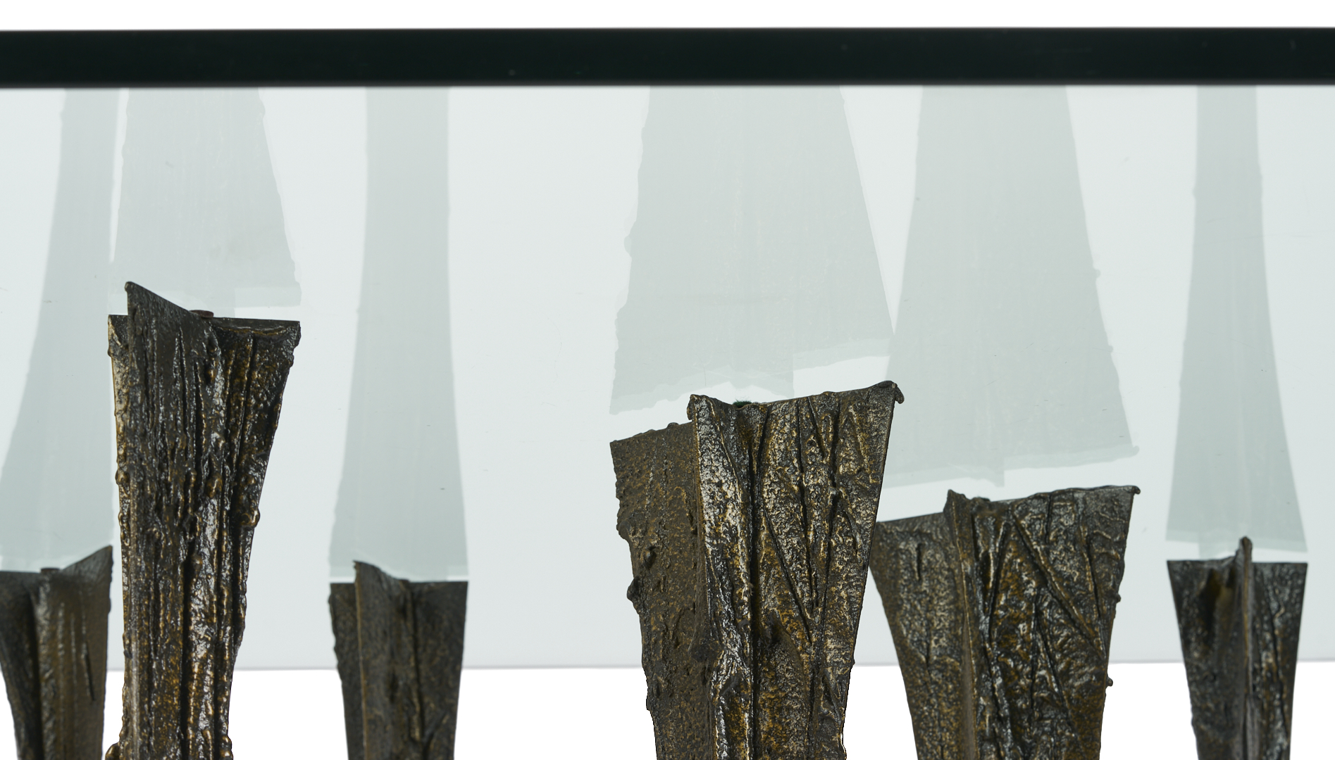 Lot 419: Paul Evans Bronze Stalagmite Dining Table