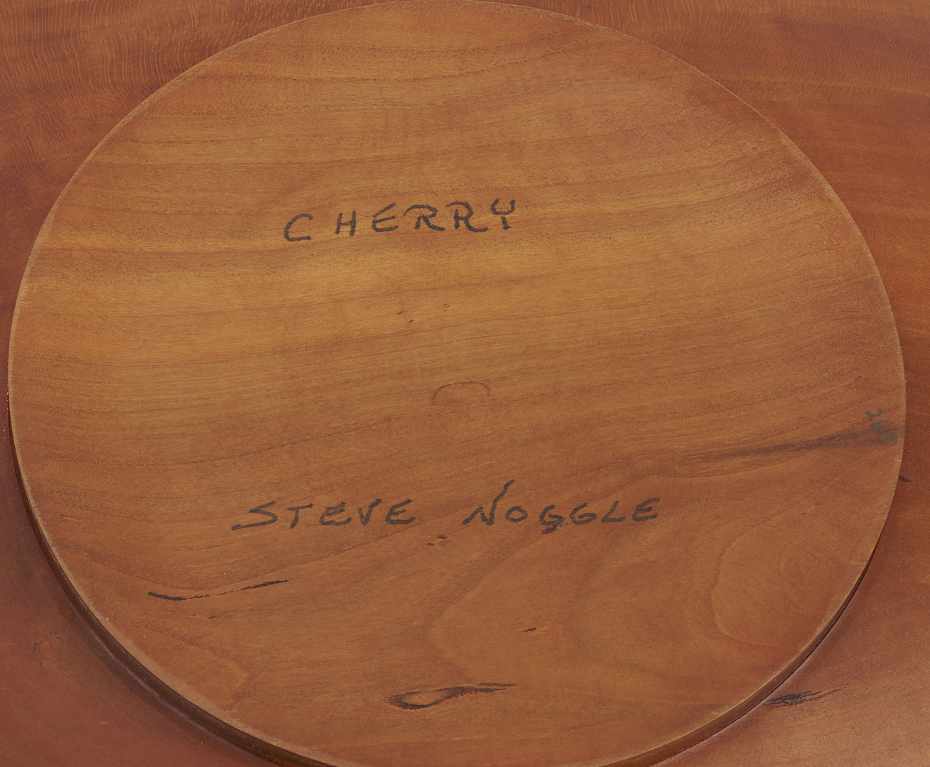 Lot 424: 5 Steve Noggle Turned Cherry Bowls