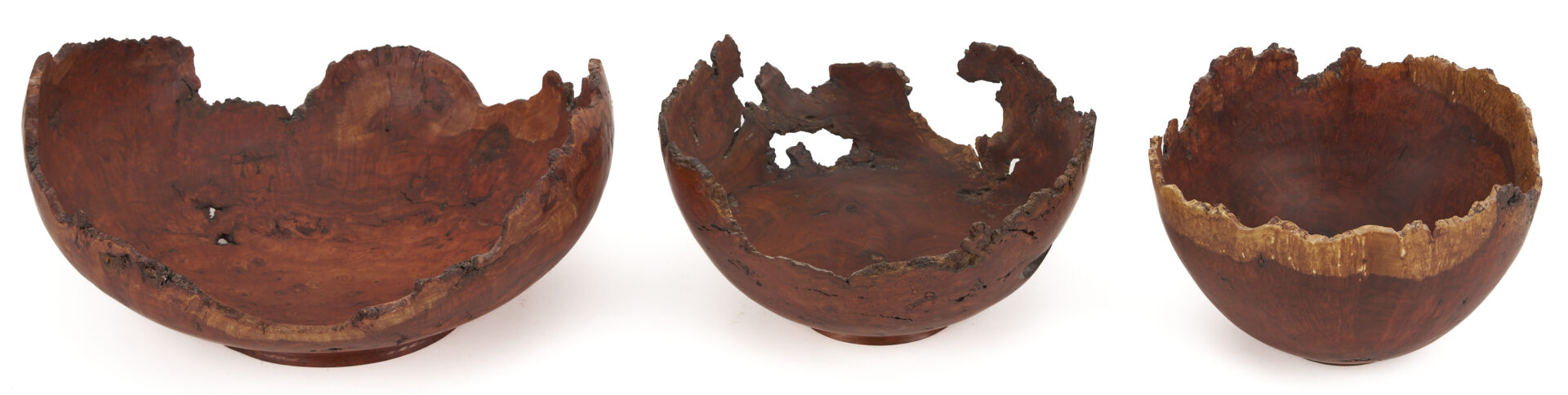 Lot 424: 5 Steve Noggle Turned Cherry Bowls