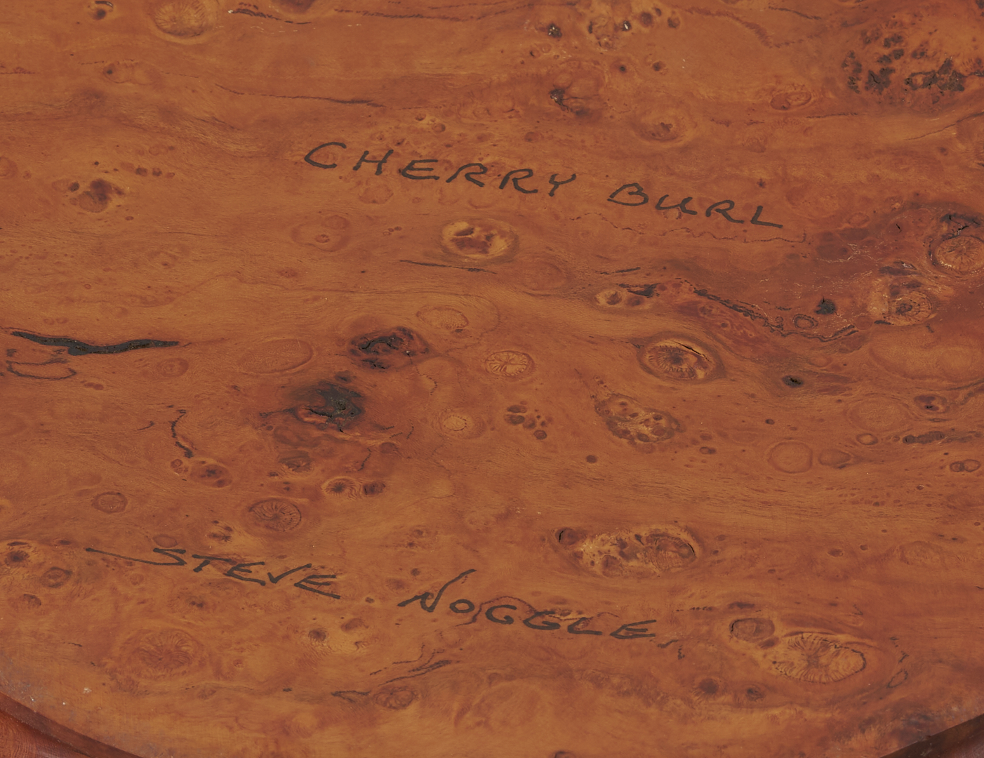 Lot 424: 5 Steve Noggle Turned Cherry Bowls