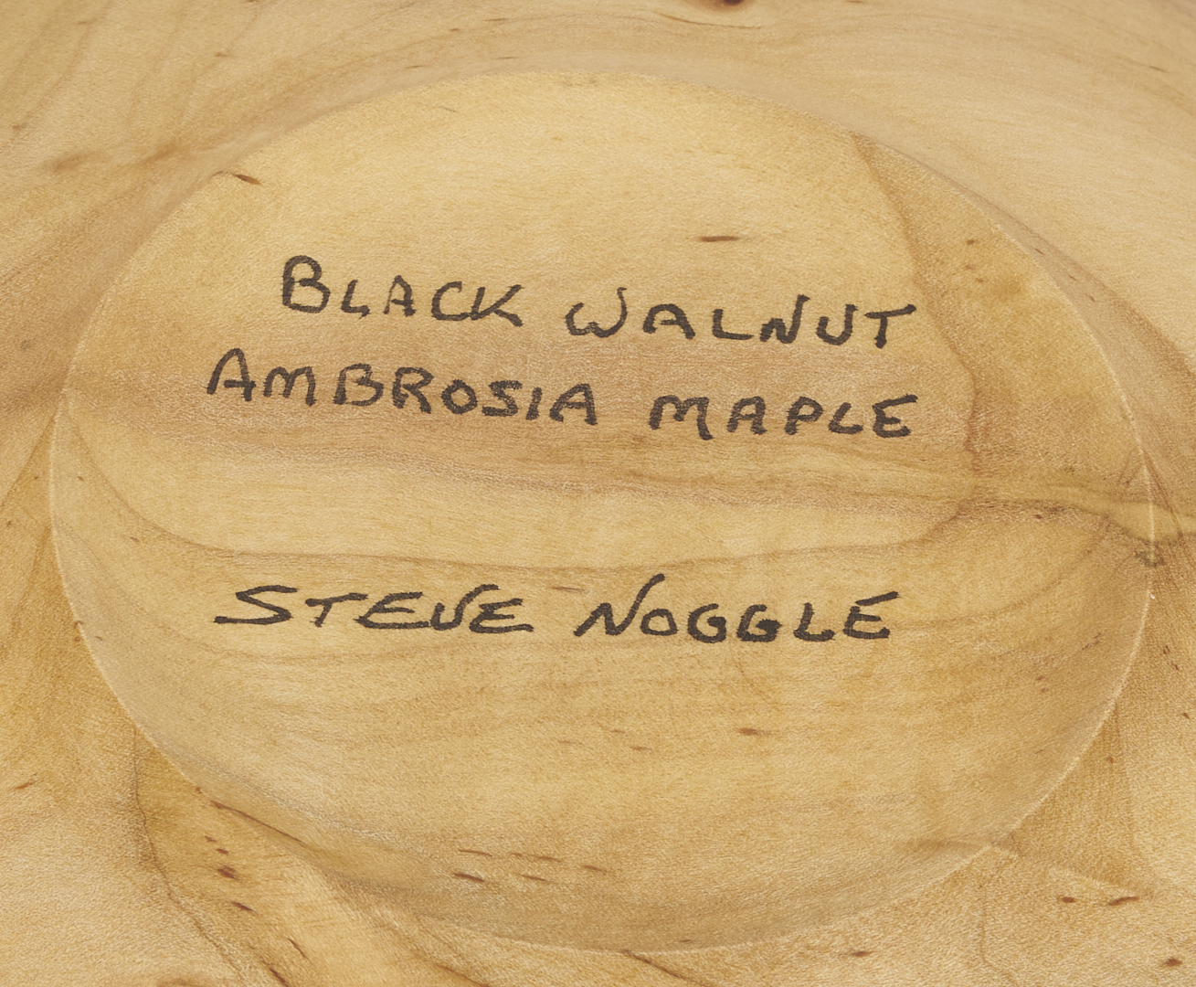 Lot 426: 7 Steve Noggle Signed Wooden Vessels