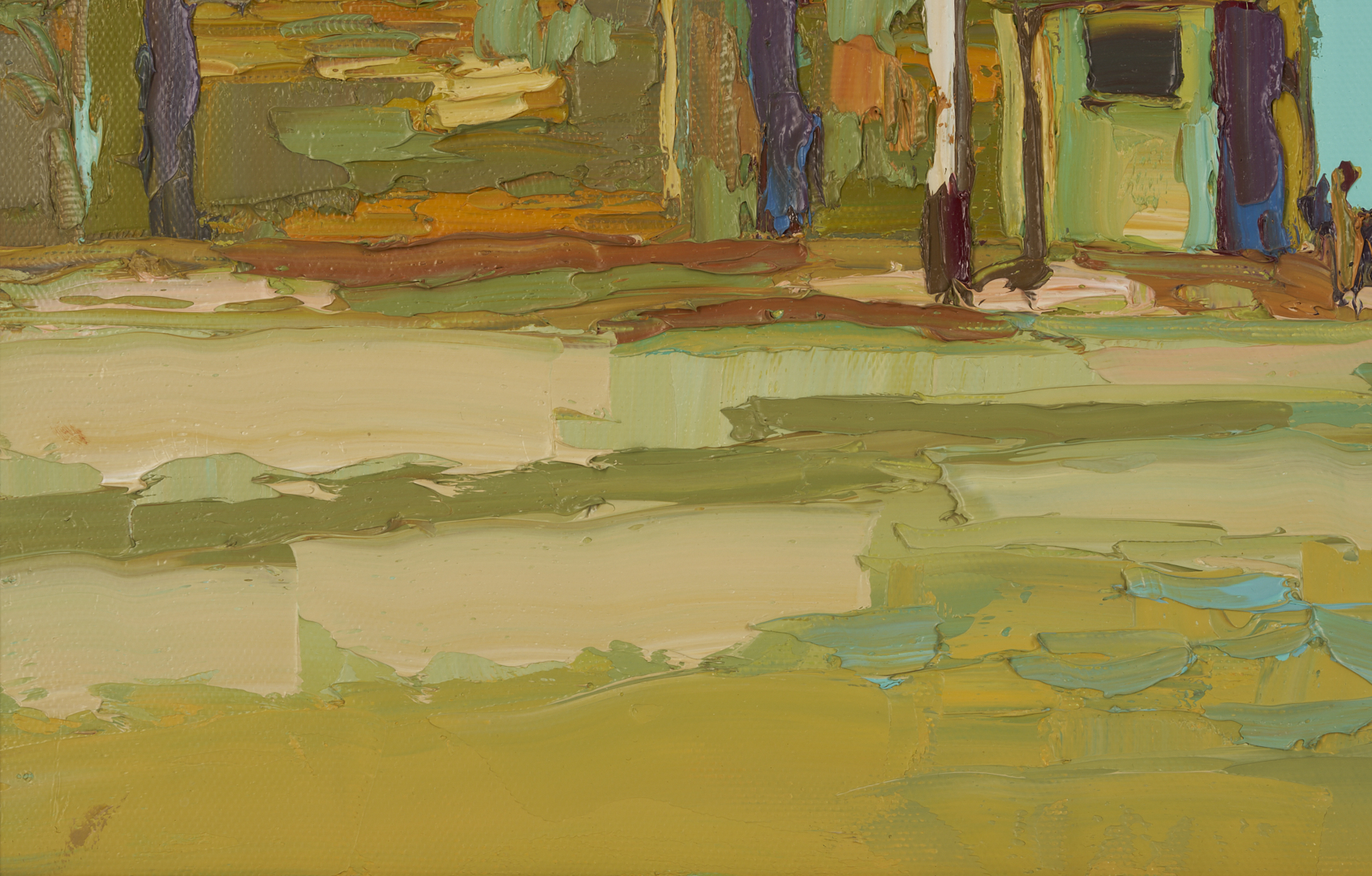 Lot 428: Nicola Simbari O/C Painting, In Riva al Mare