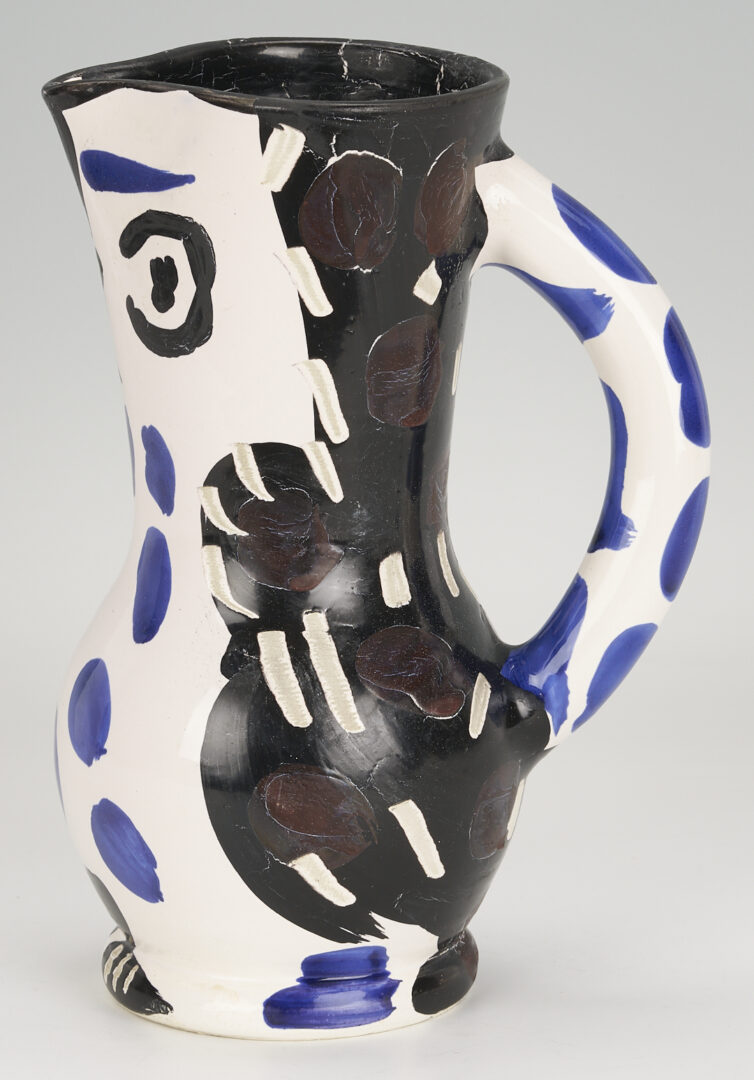 Lot 435: Picasso Ceramic Owl Jug, Crouchon Hibou 1955